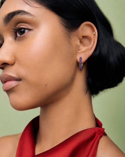 Reflet Huggie Earrings