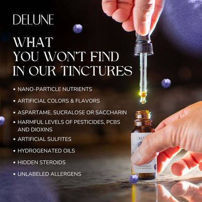 Organic Turmeric Herbal Tincture - Delune 