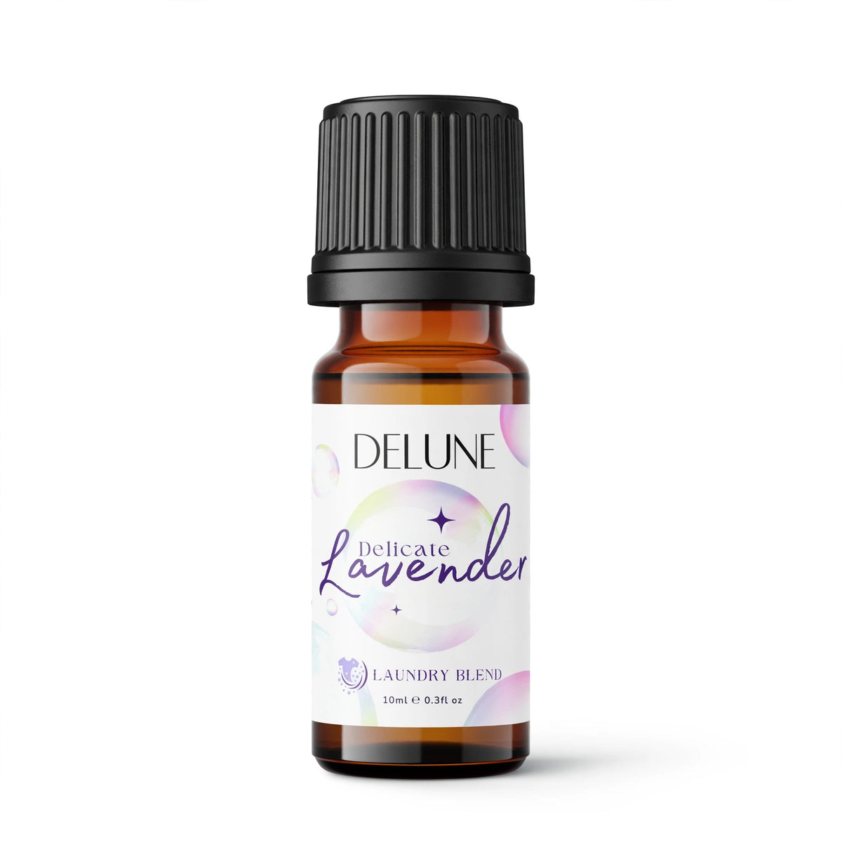 Delune Delicate Lavender Laundry Blend 10ml amber bottle