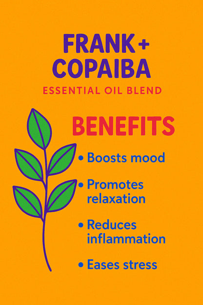 Frank + Copaiba (Pure Essential Oil Blend) - Delune 