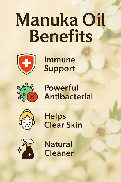 Mānuka Pure Essential Oil - Delune 