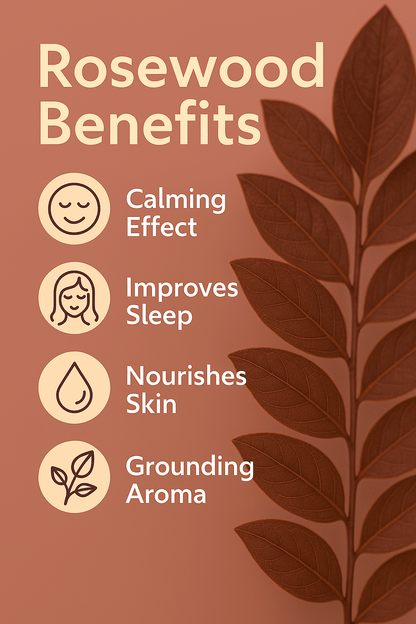Brazilian Rosewood Pure Essential Oil - Delune 